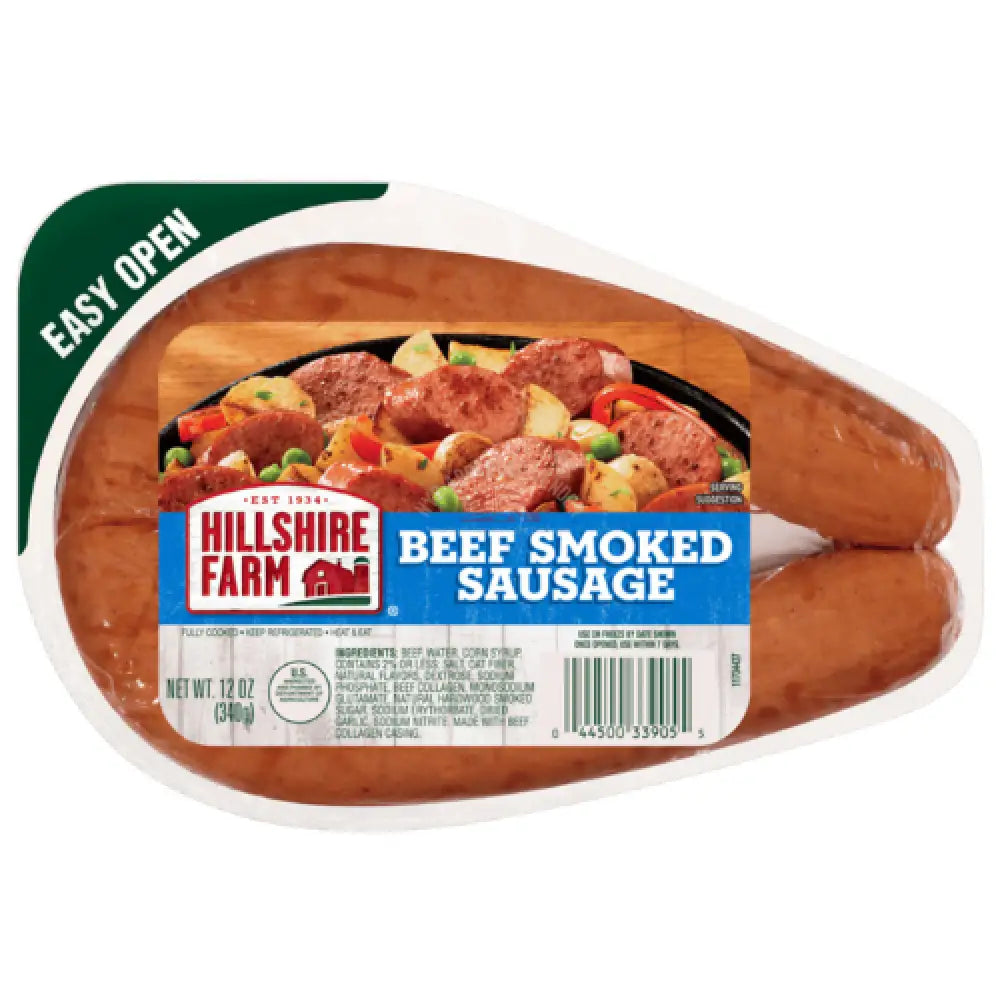Hillshire Farm Beef Smoked Sausage Meat