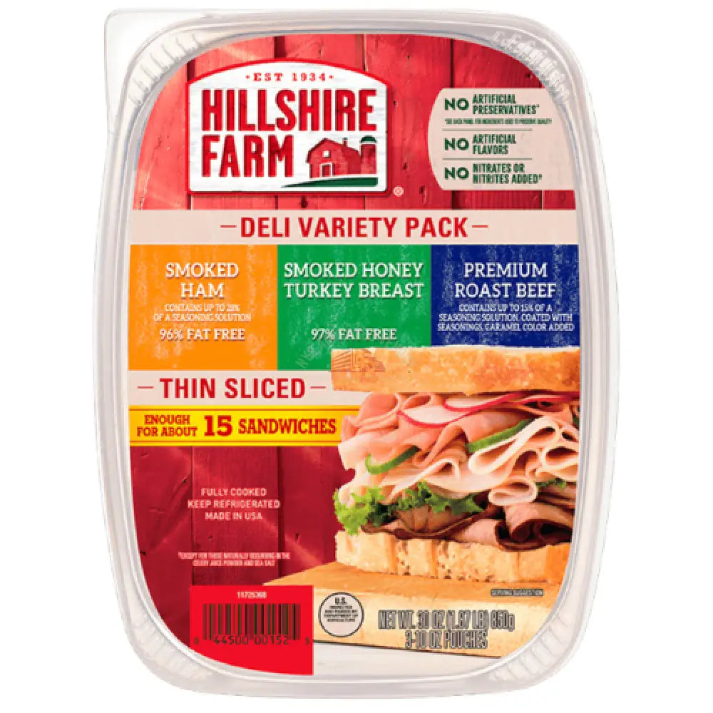 Hillshire Farm Ham Honey Turkey & Beef Meat
