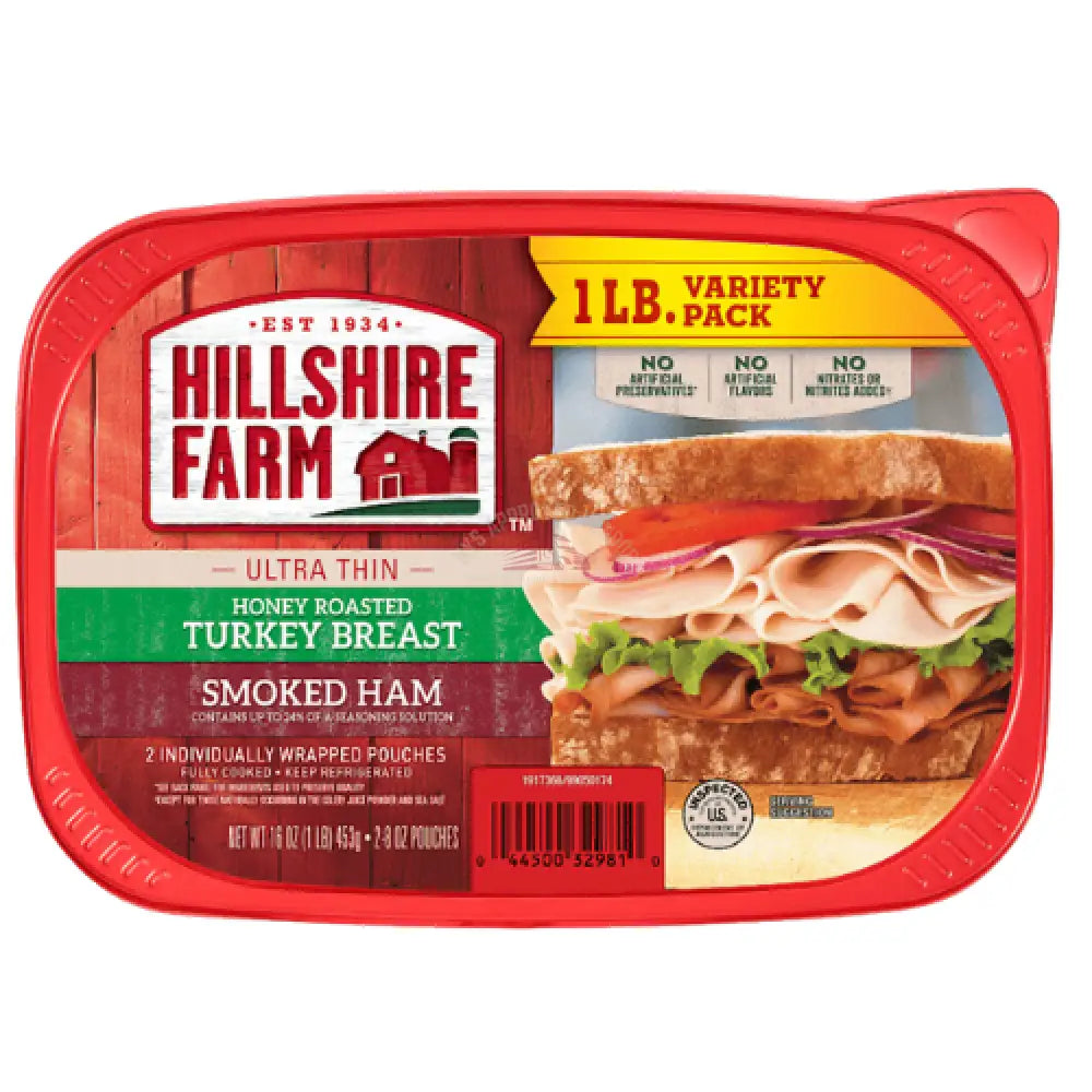 Hillshire Farm Honey Roasted Turkey & Ham Meat