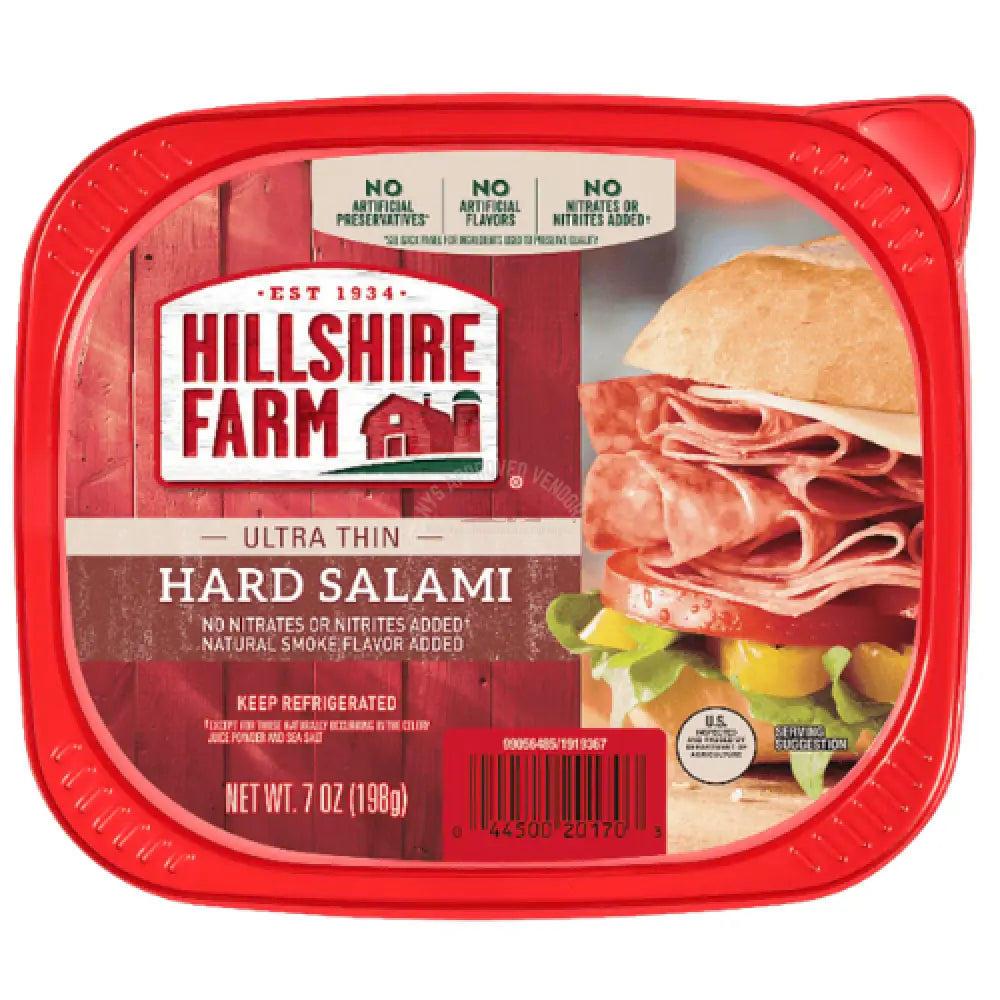 Hillshire Farm Ultra Thin Hard Salami Meat
