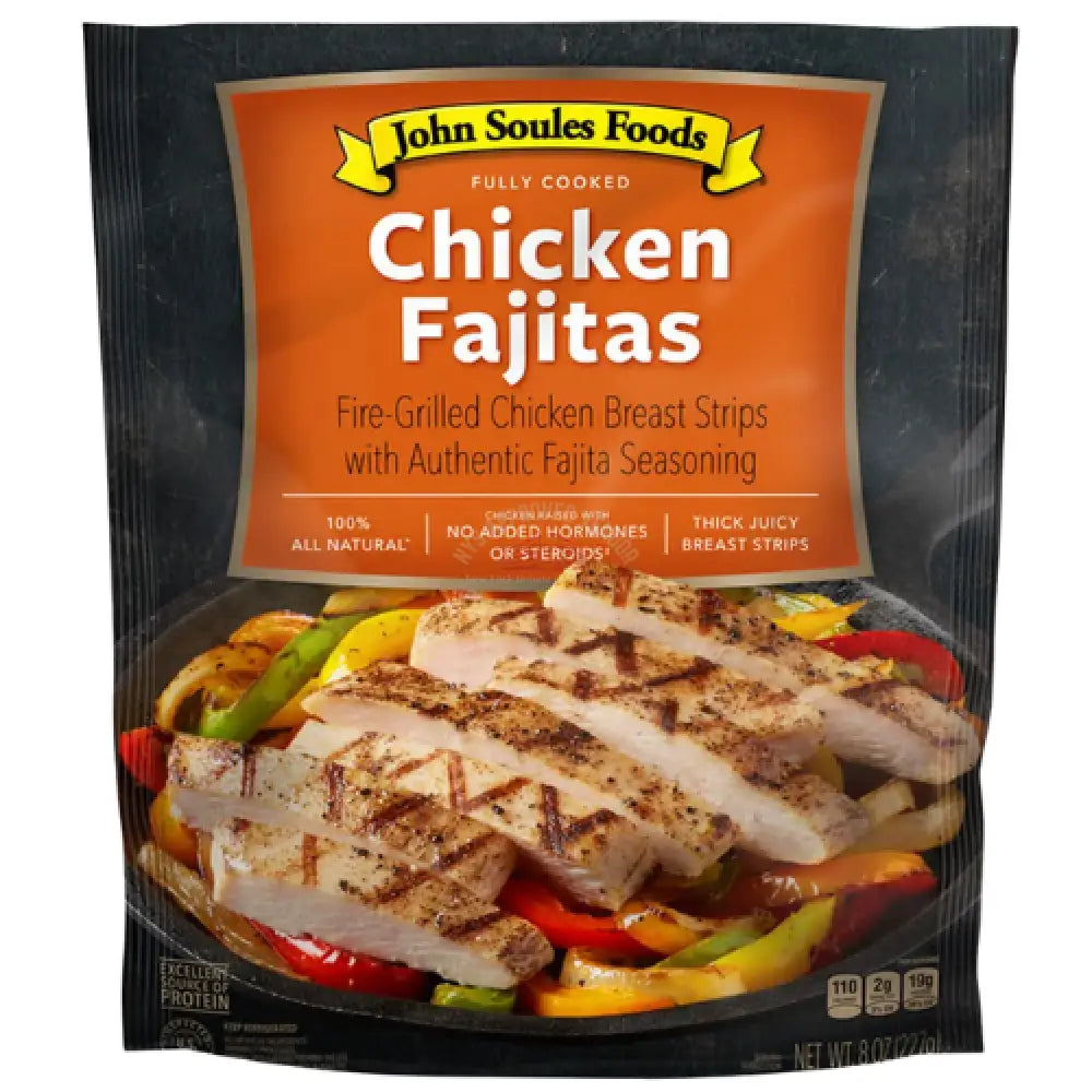 John Soules Chicken Fajitas Strips Meat