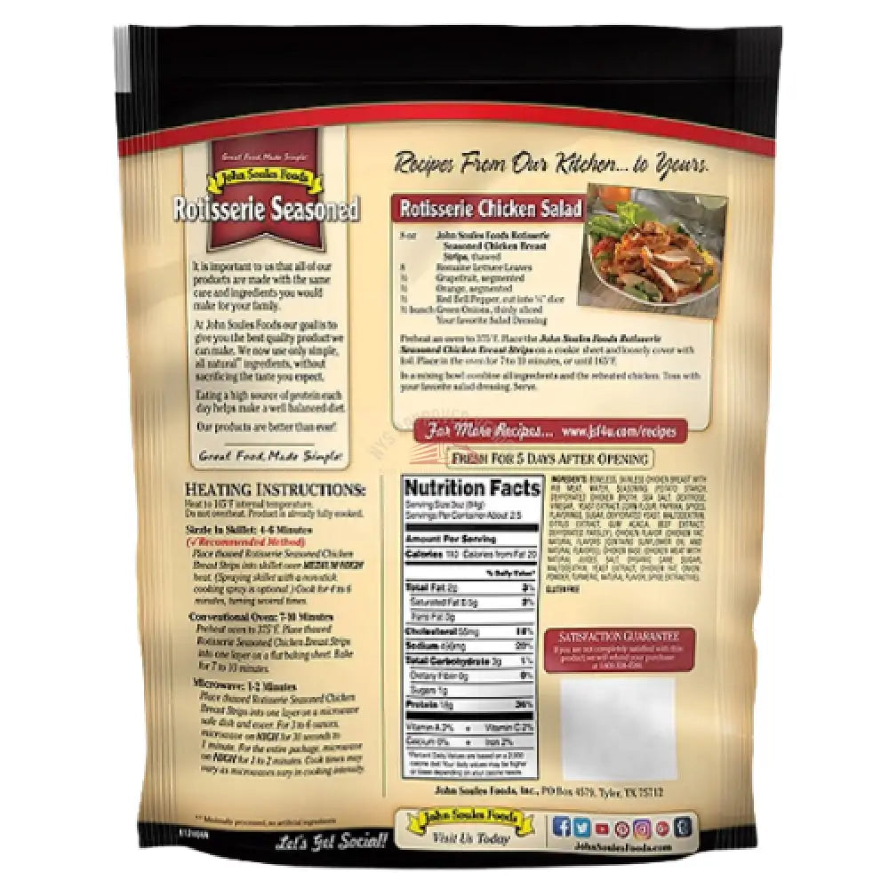 John Soules Rotisserie Chicken Meat