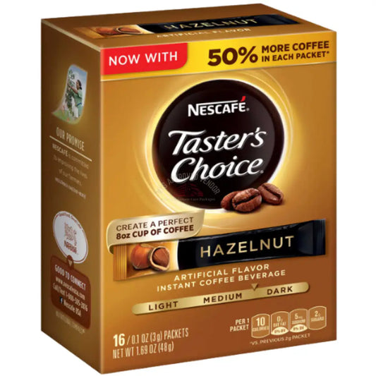 Nescafe Taster’s Choice Hazelnut Flavored 16ct Coffee