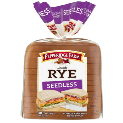 Pepperidge Farm Jewish Rye Seedless Bread 16 oz. Bread
