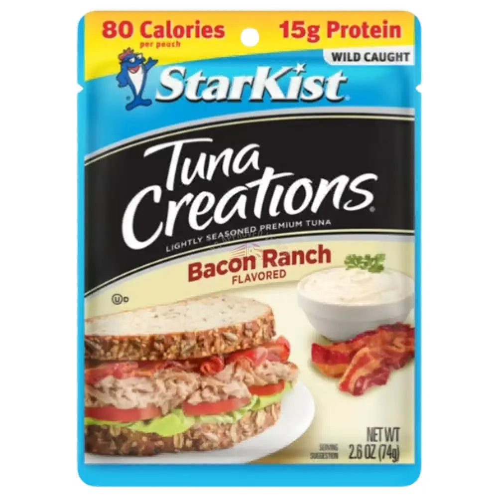 StarKist Tuna Creations Bacon Ranch 2.6oz Fish