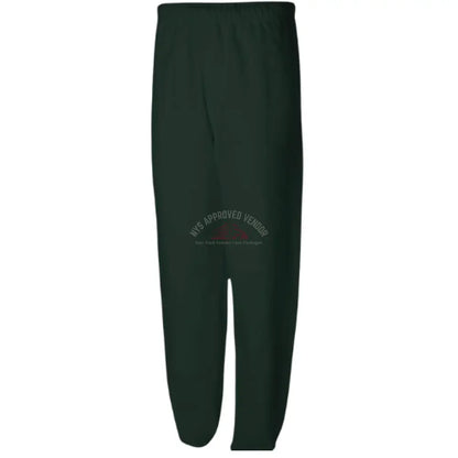 Sweatpants w/Pockets 100% Cotton (Green) Sweatpants